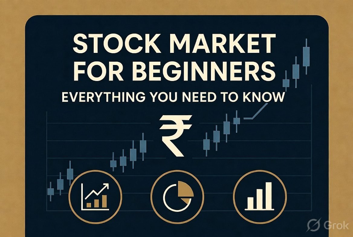 Stock market chart