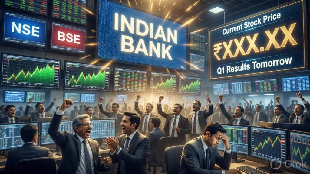 Indian Bank Q1 FY27 results preview chart