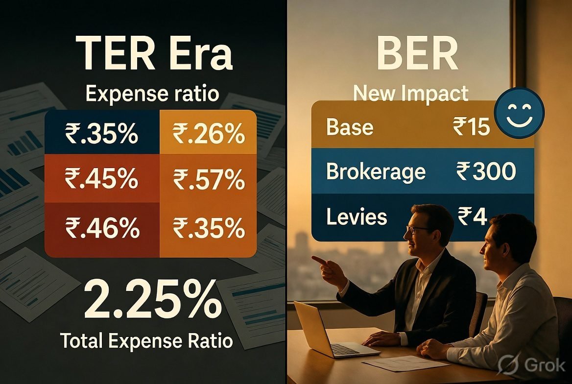 Mutual Fund BER vs TER Calculator