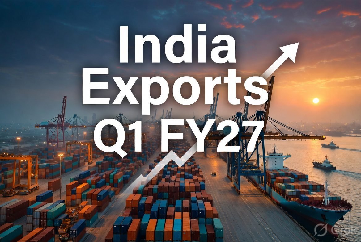 India Exports Q1 FY27 growth story