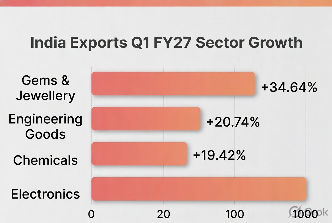 India export sector growth rates 2026