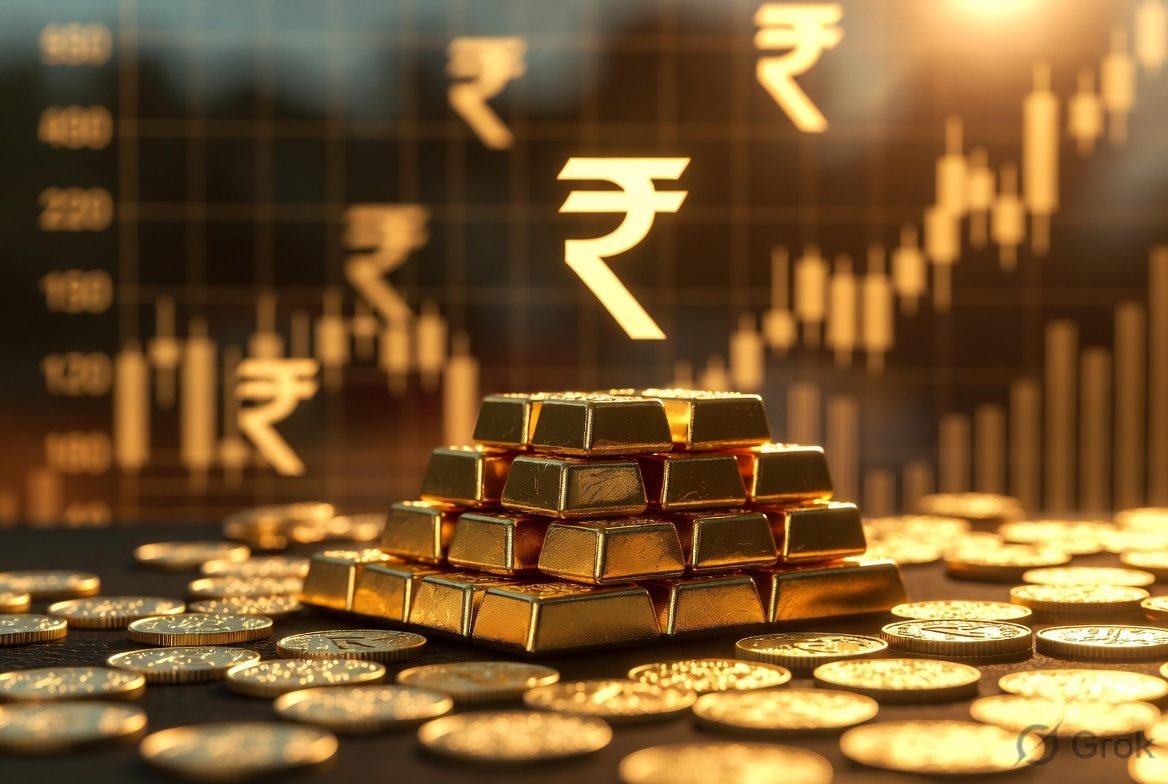 Gold Price Rally 2026 chart showing 44 percent jump