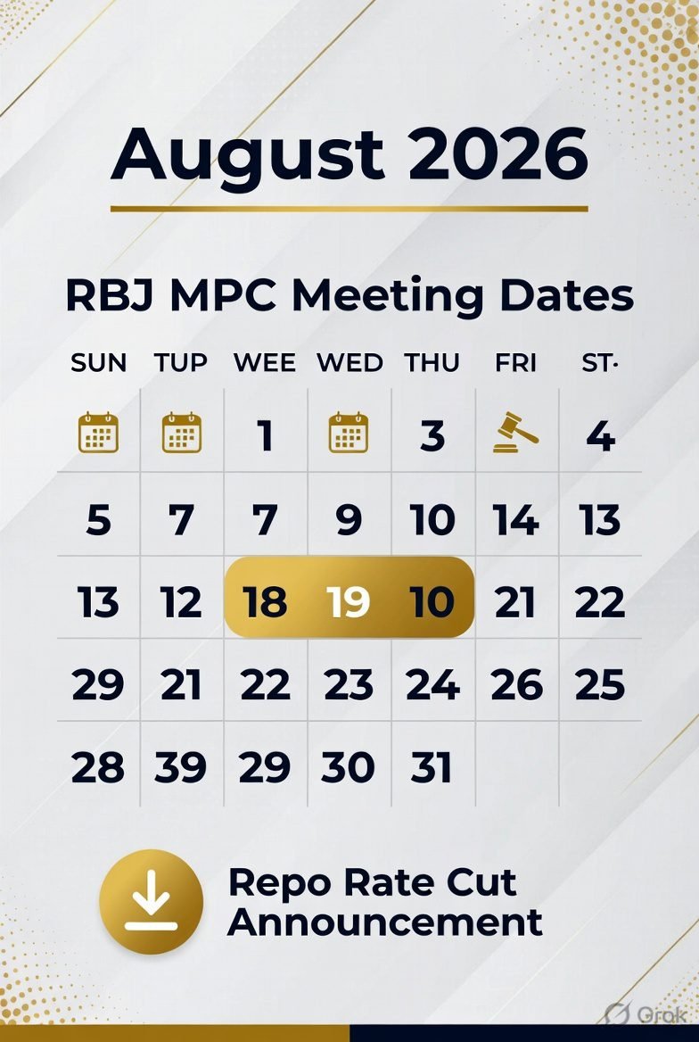 August 2026 MPC meeting RBI repo rate