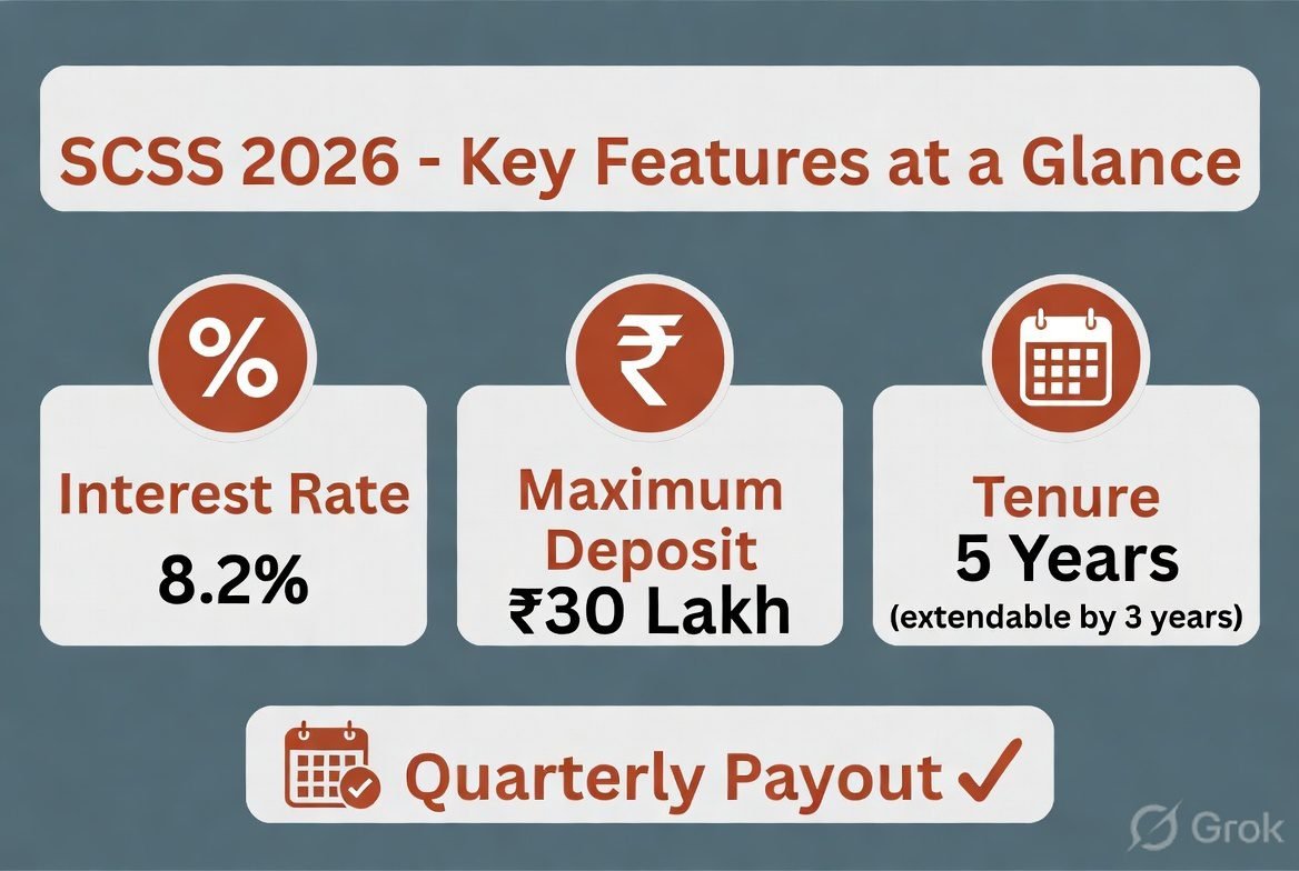 Senior Citizens Savings Scheme 2026 tax rules comparison