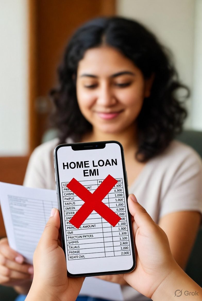 Home loan statement EMI review RBI repo rate