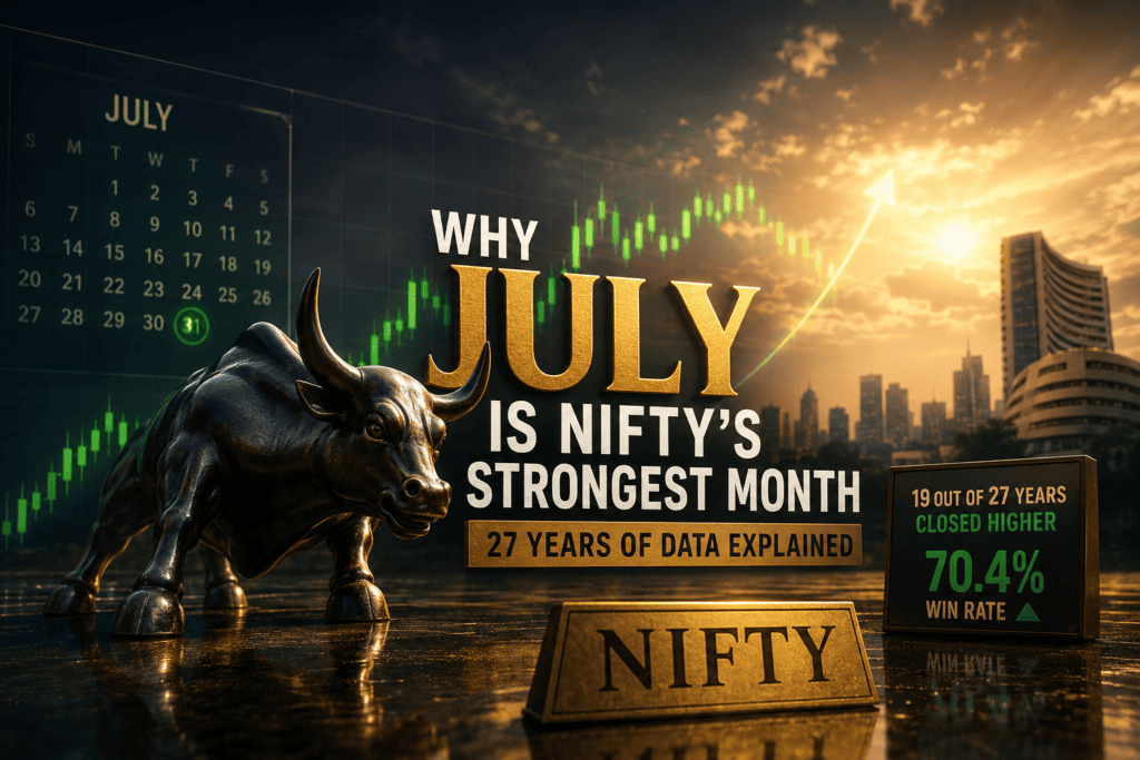 Why July is Nifty's strongest month with 27 years of historical stock market data and bullish trend