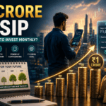 ₹1 Crore SIP monthly investment calculator showing required monthly SIP, compounding growth, investment timeline, and wealth creation for long-term financial goals.