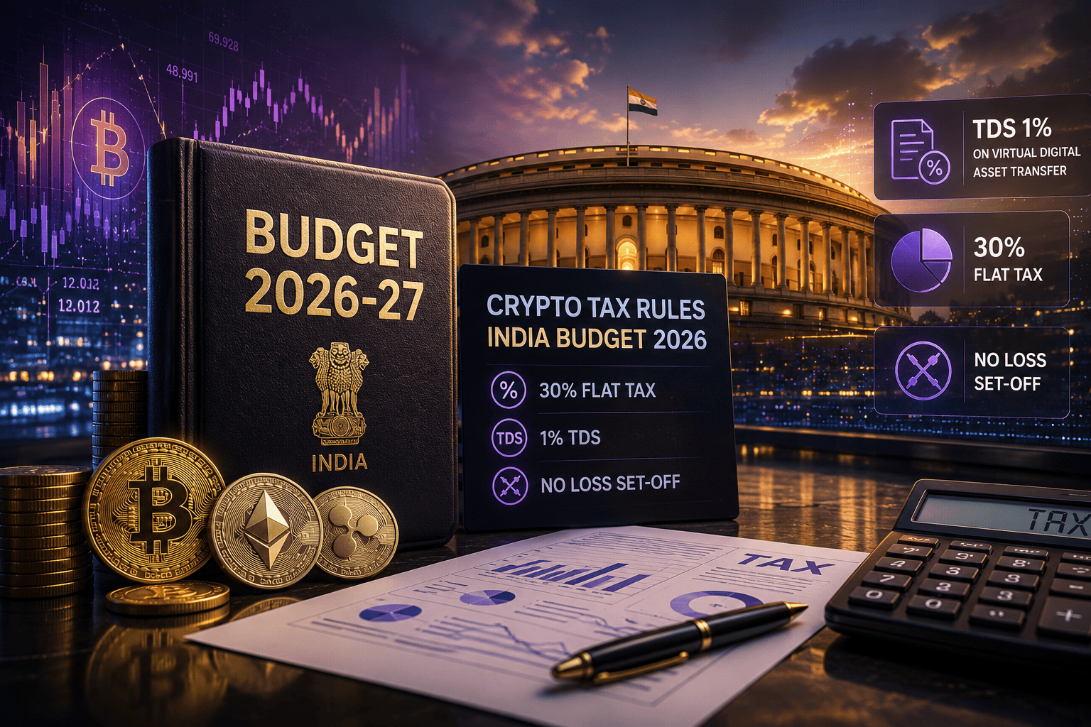 Revised ITR Deadline 2027 cinematic feature image showing an Indian salaried professional, tax documents, and a calendar highlighting the revised return filing deadline extension to March 31, 2027.