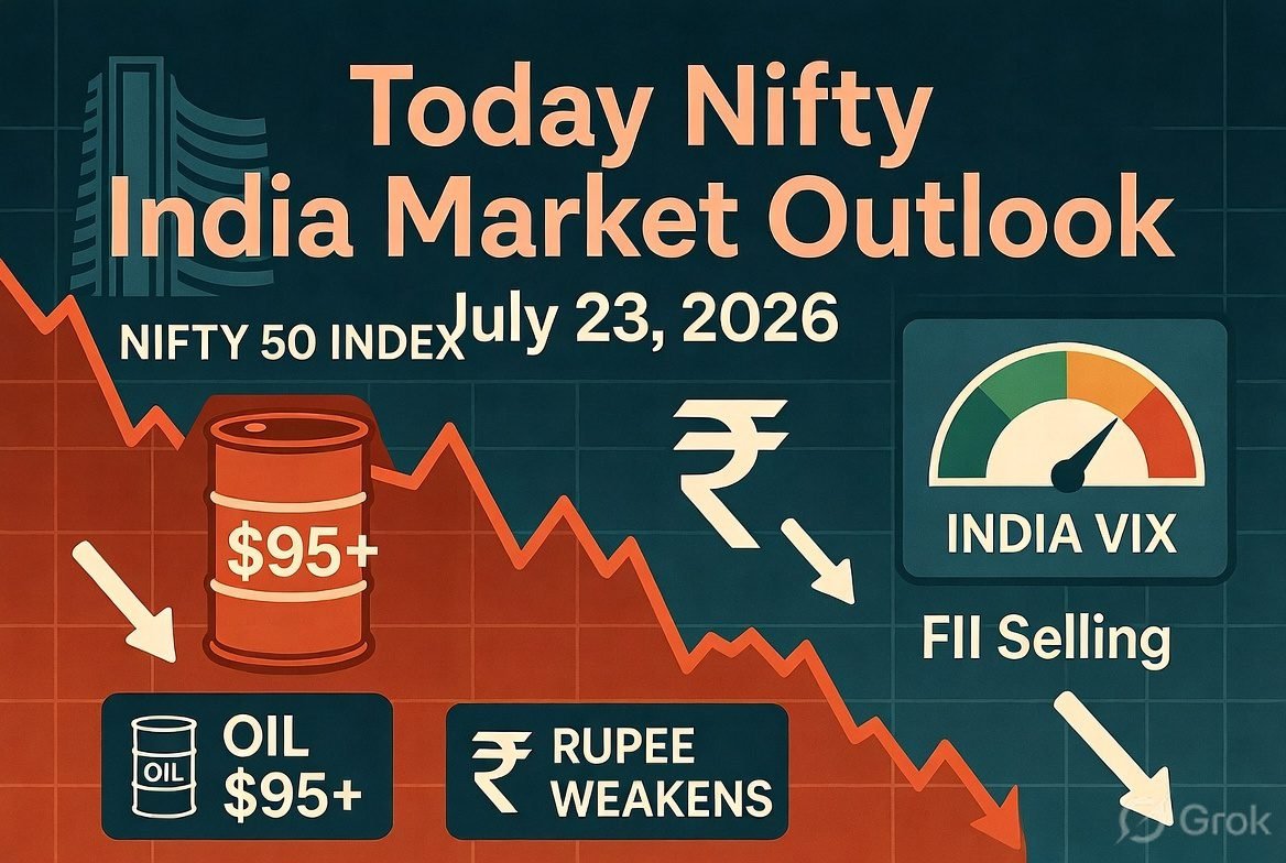 Today Nifty India Market Outlook sector performance chart