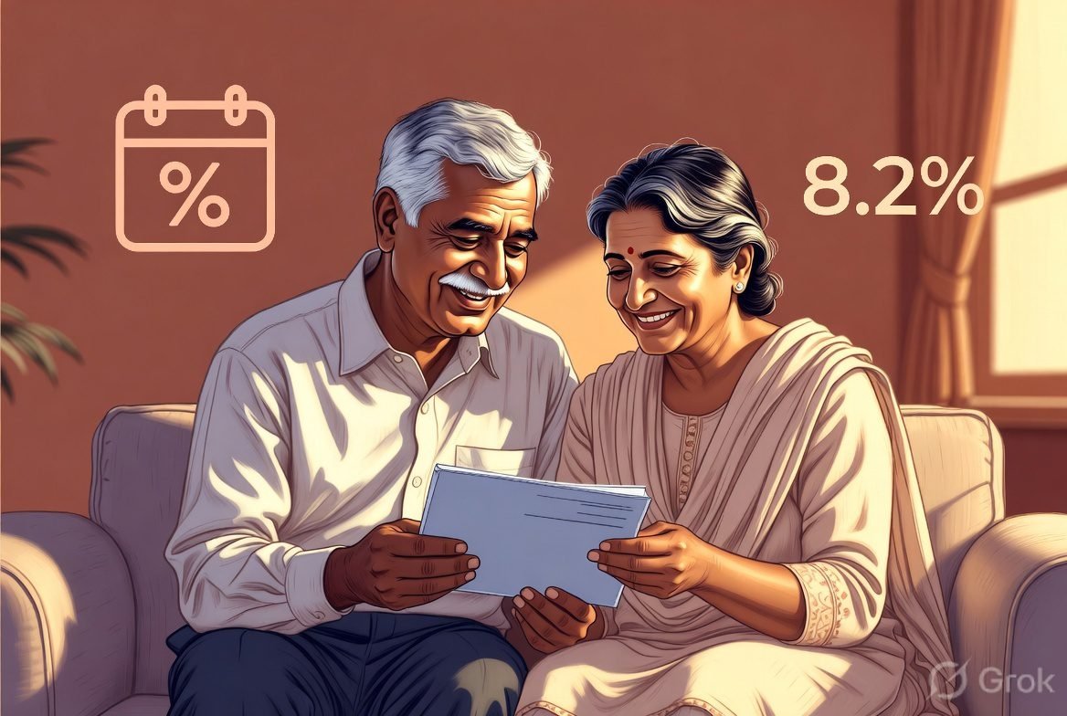 Senior Citizens Savings Scheme 2026 interest rate chart