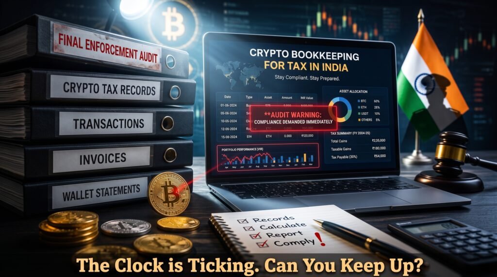 crypto bookkeeping for tax in india