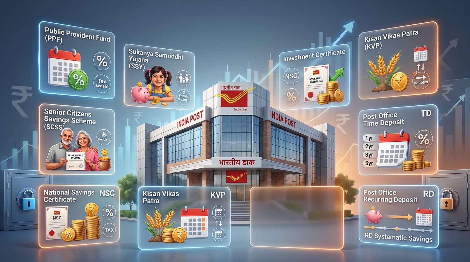 All Post Office Savings Schemes 2026 comparison table