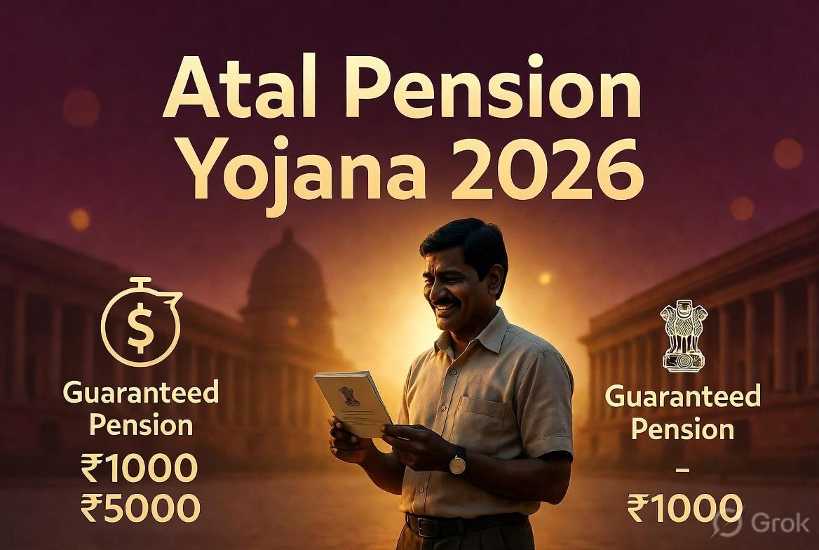 Atal Pension Yojana 2026 contribution chart