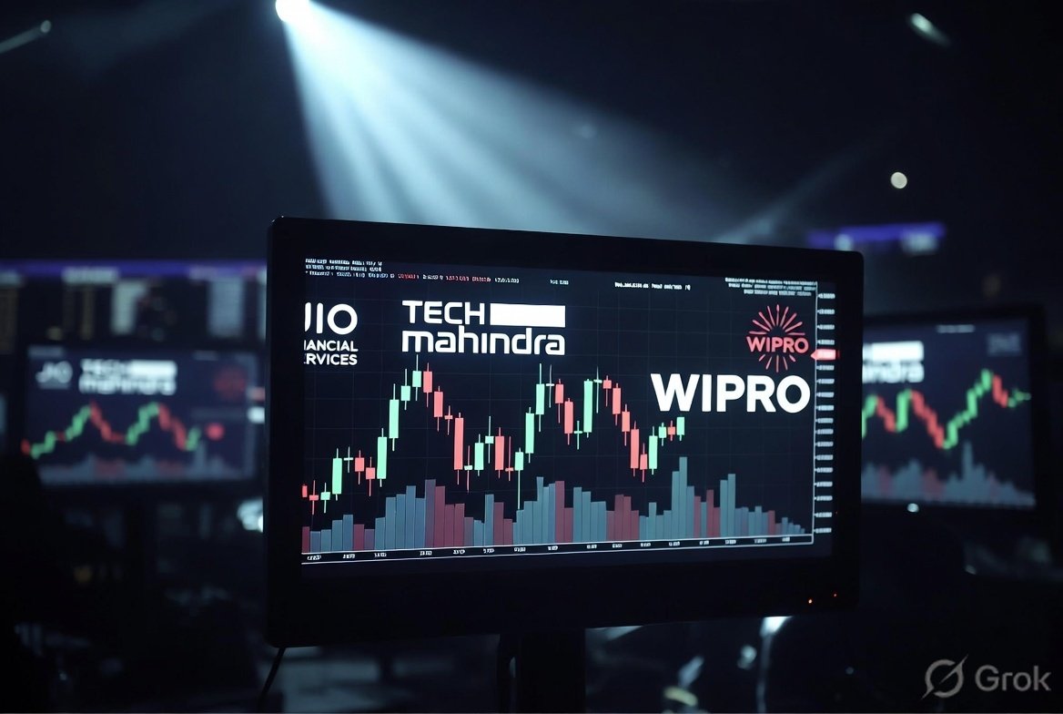 Q1 FY27 earnings calendar Thursday IT majors Tech Mahindra Wipro