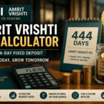 SBI Amrit Vrishti FD Calculator 2026 - 444 Days Fixed Deposit