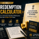 SGB Redemption Tax Calculator 2026 - Sovereign Gold Bond