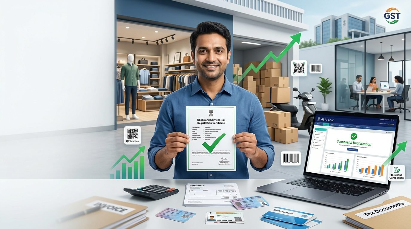 GST Registration for Small Business 2026 threshold limits chart