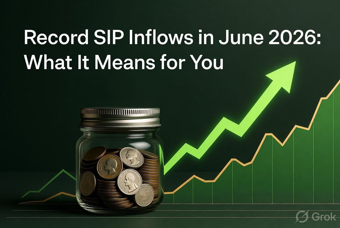 Record SIP inflows June 2026