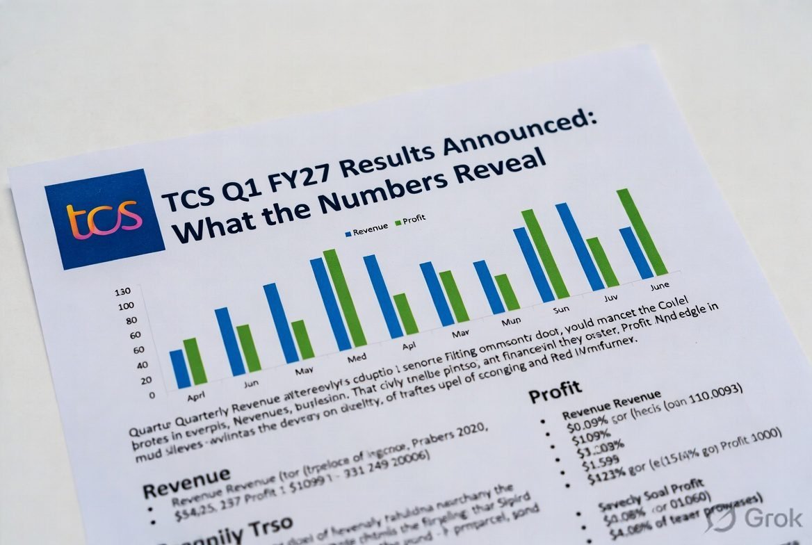 TCS Q1 FY27 results announced