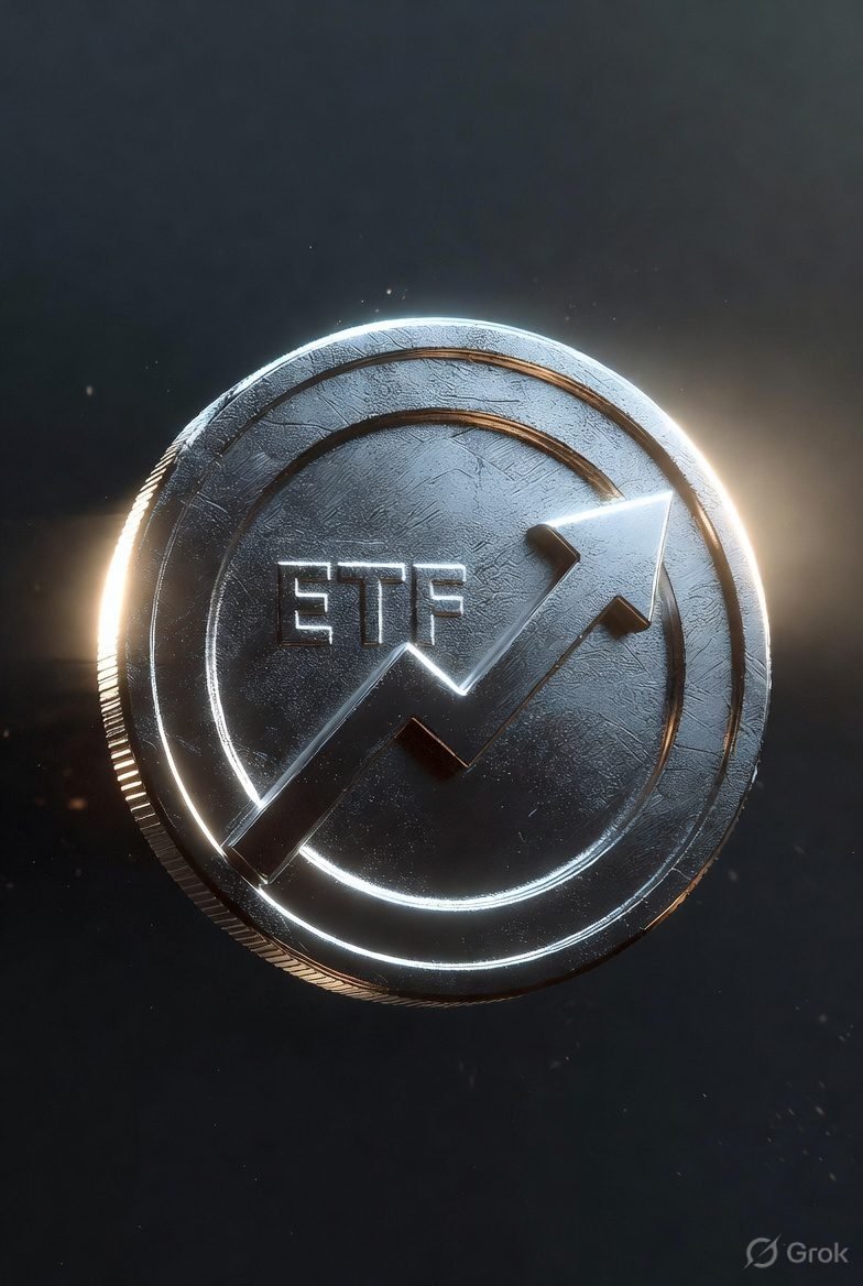 Silver coin ETF icon India