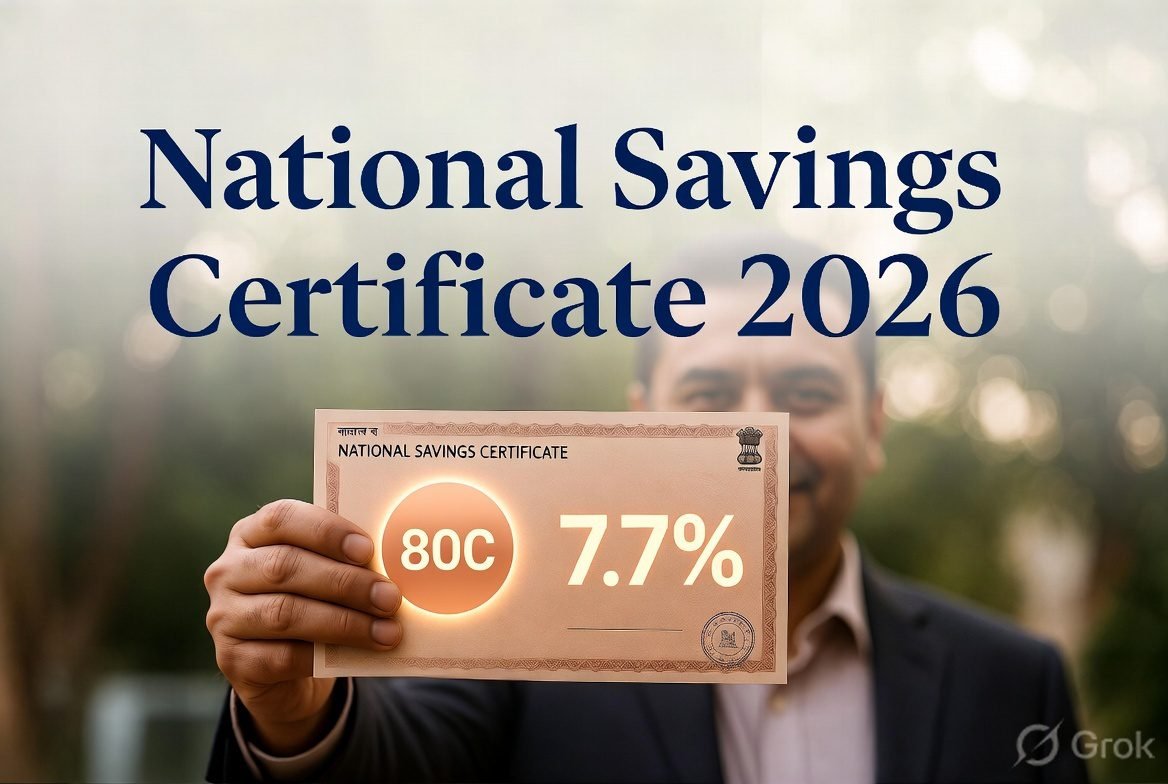National Savings Certificate 2026 interest rate and tax benefit chart