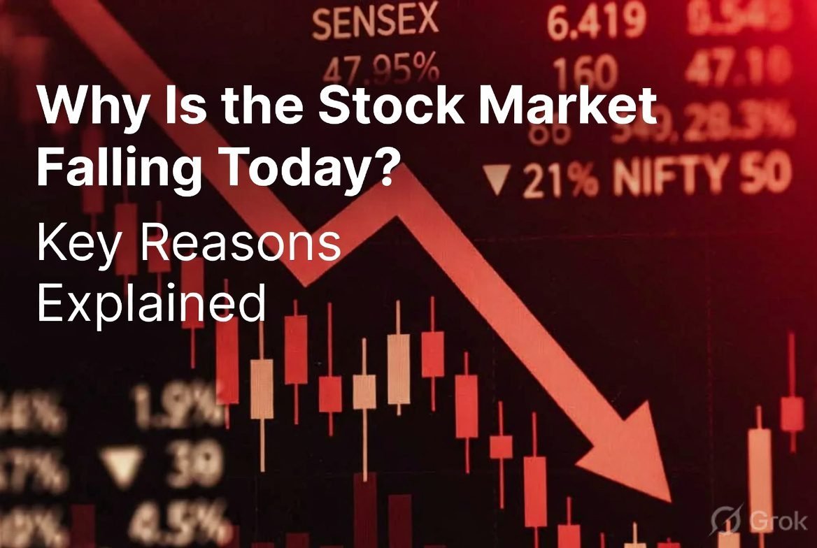 Stock market falling today explained