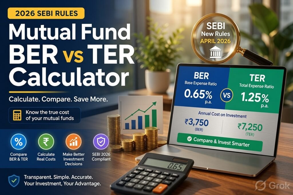 Mutual Fund BER vs TER Calculator