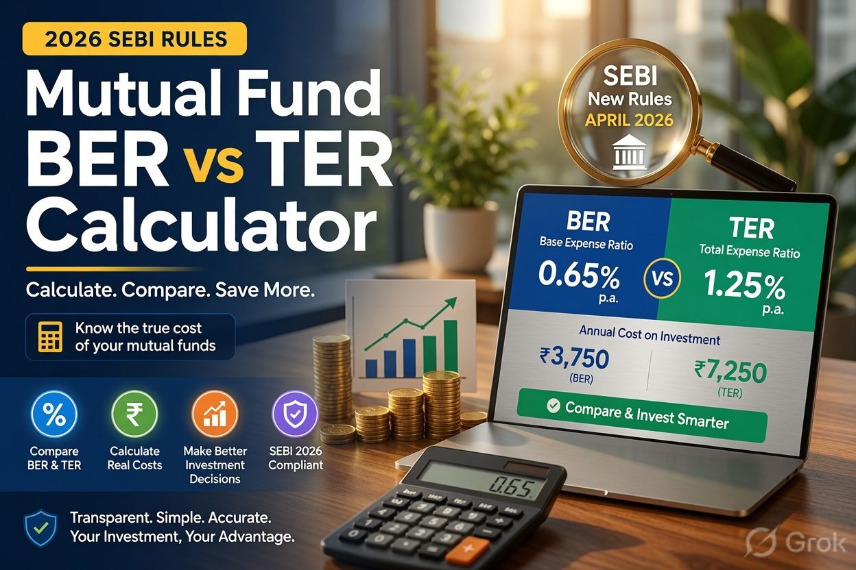 Mutual Fund BER vs TER Calculator