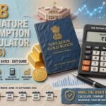 SGB Premature Redemption Calculator 2026