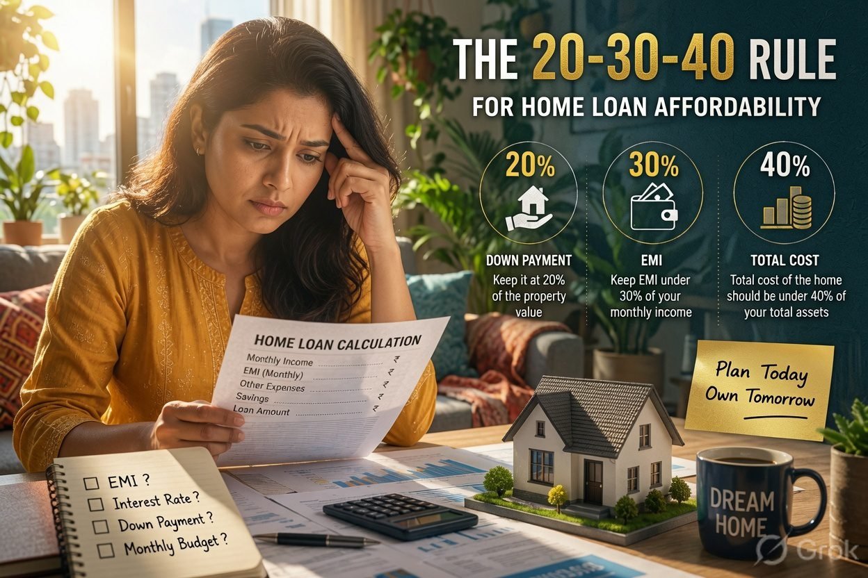 20-30-40 rule of home load