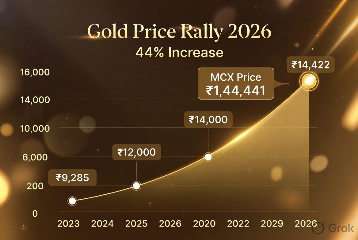 Gold Price Rally 2026 six reasons behind the surge